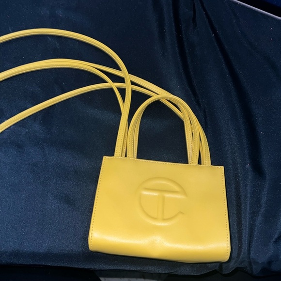Telfar Handbags - Yellow small Telfer bag